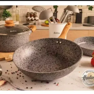 Wok de granito Stone Hudson antiadherente 28 cm