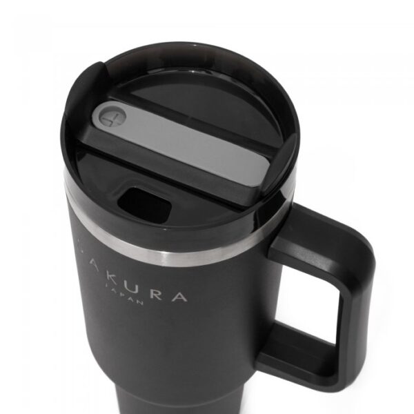 Vaso  Térmico Sakura  Adventure Negro 1.18 L - Imagen 4